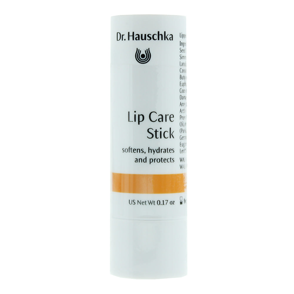 Dr. Hauschka Lip Care Stick in a sleek tube, showcasing its natural ingredients and moisturizing properties.