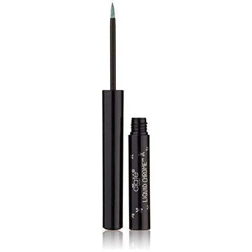 Ciaté Liquid Chrome Eyeliner in Cosmic, showcasing its vibrant metallic finish and precision applicator.