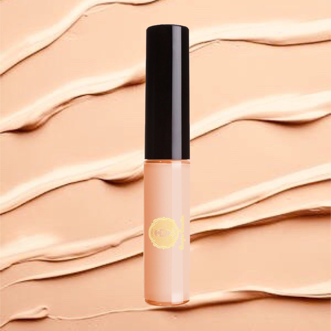 Liquid Concealer LC-N4 in a sleek tube with applicator, showcasing its cool shade and medium coverage formula for flawless skin.