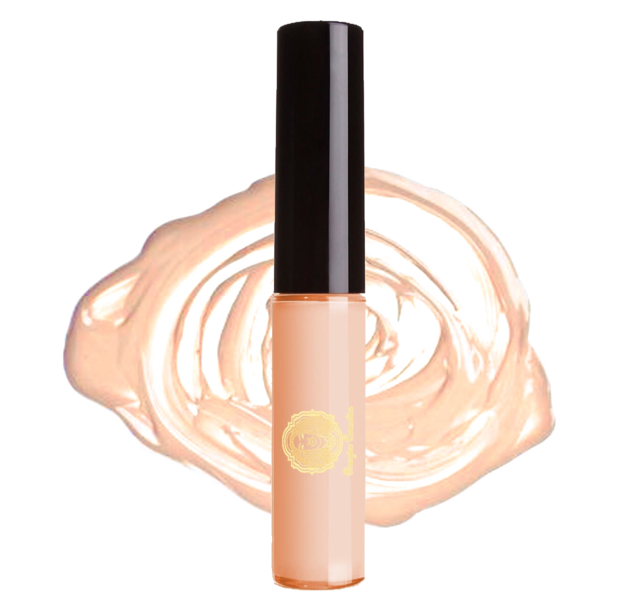 Liquid Concealer LC-N4 in a sleek tube with applicator, showcasing its cool shade and medium coverage formula for flawless skin.