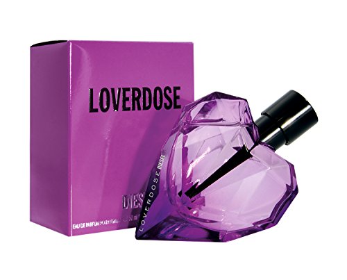 Loverdose Eau de Parfum bottle with a heart-shaped design, showcasing its elegant and alluring fragrance for women.