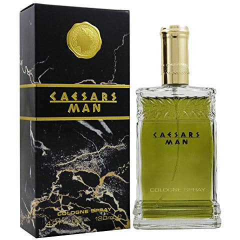 Caesars Man Legendary Eau de Cologne bottle with elegant design, showcasing its sophisticated fragrance.