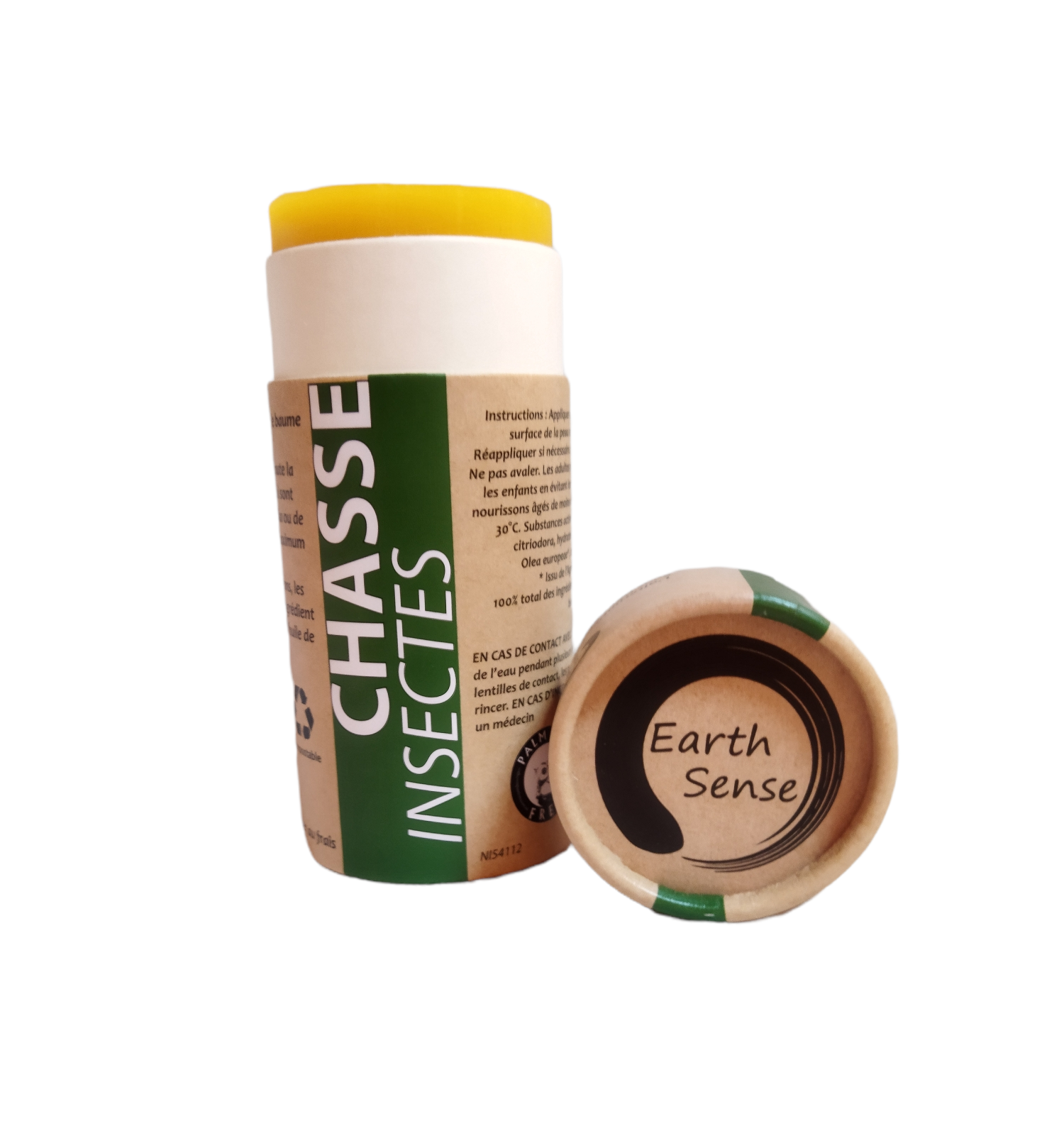 12 x 100ml Pro-Tect Chasse Insectes Insect Repellent Balm, eco-friendly packaging, and natural ingredients for effective insect protection.