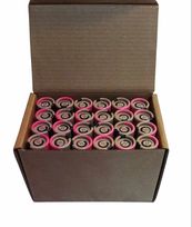 A collection of 30 Organic Pink Grapefruit Lip Balms in 15ml tubes, showcasing their vibrant packaging and natural ingredients.