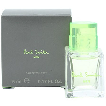 A stylish bottle of Paul Smith Men Eau de Toilette, showcasing its elegant design and modern aesthetic.