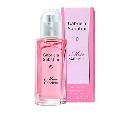 Miss Gabriela Eau de Toilette in an elegant bottle, showcasing its floral and fruity essence.