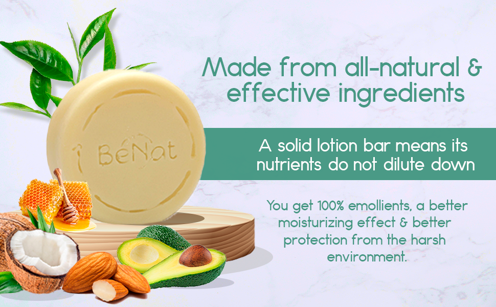 Moisturizing Lotion Bar in a reusable metal tin, showcasing its natural ingredients and eco-friendly packaging.