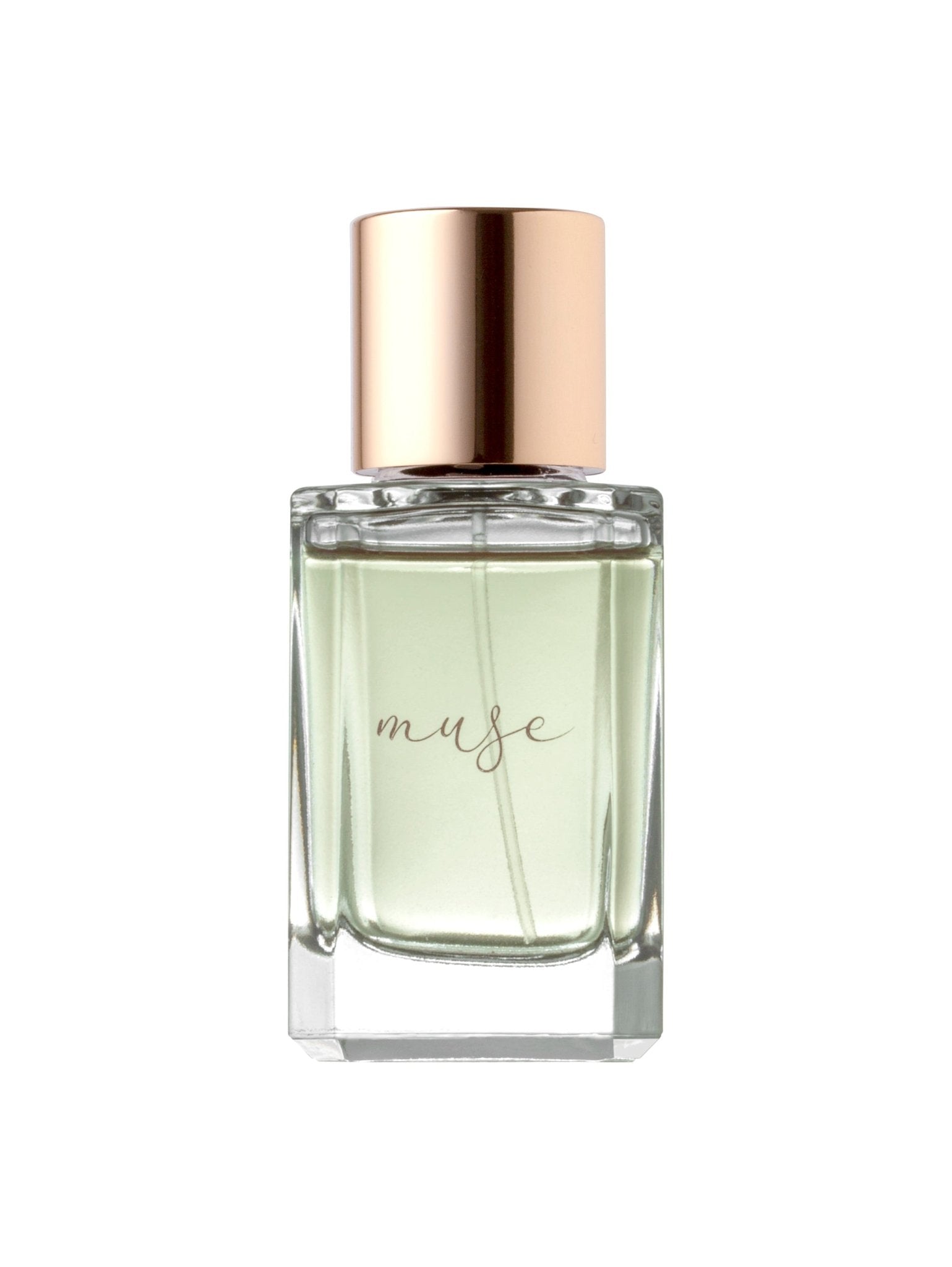 Muse - Eau de Parfum bottle showcasing its elegant design and luxurious fragrance.