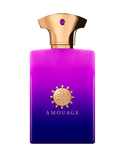 Amouage Myths Man Eau de Parfum bottle with elegant design and rich fragrance.