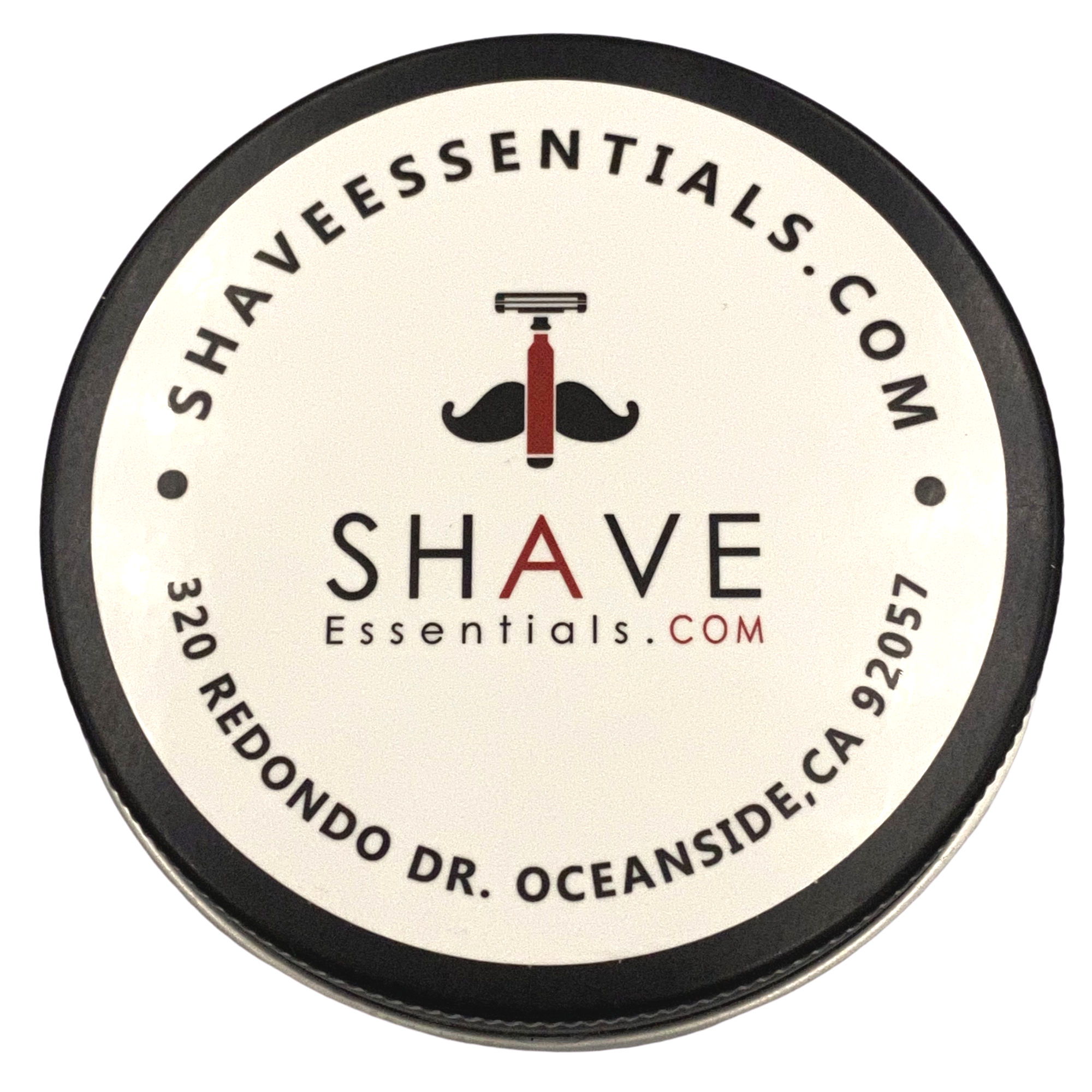 Natural Beard Balm in a stylish container, showcasing its organic ingredients like coconut oil and cedarwood oil.