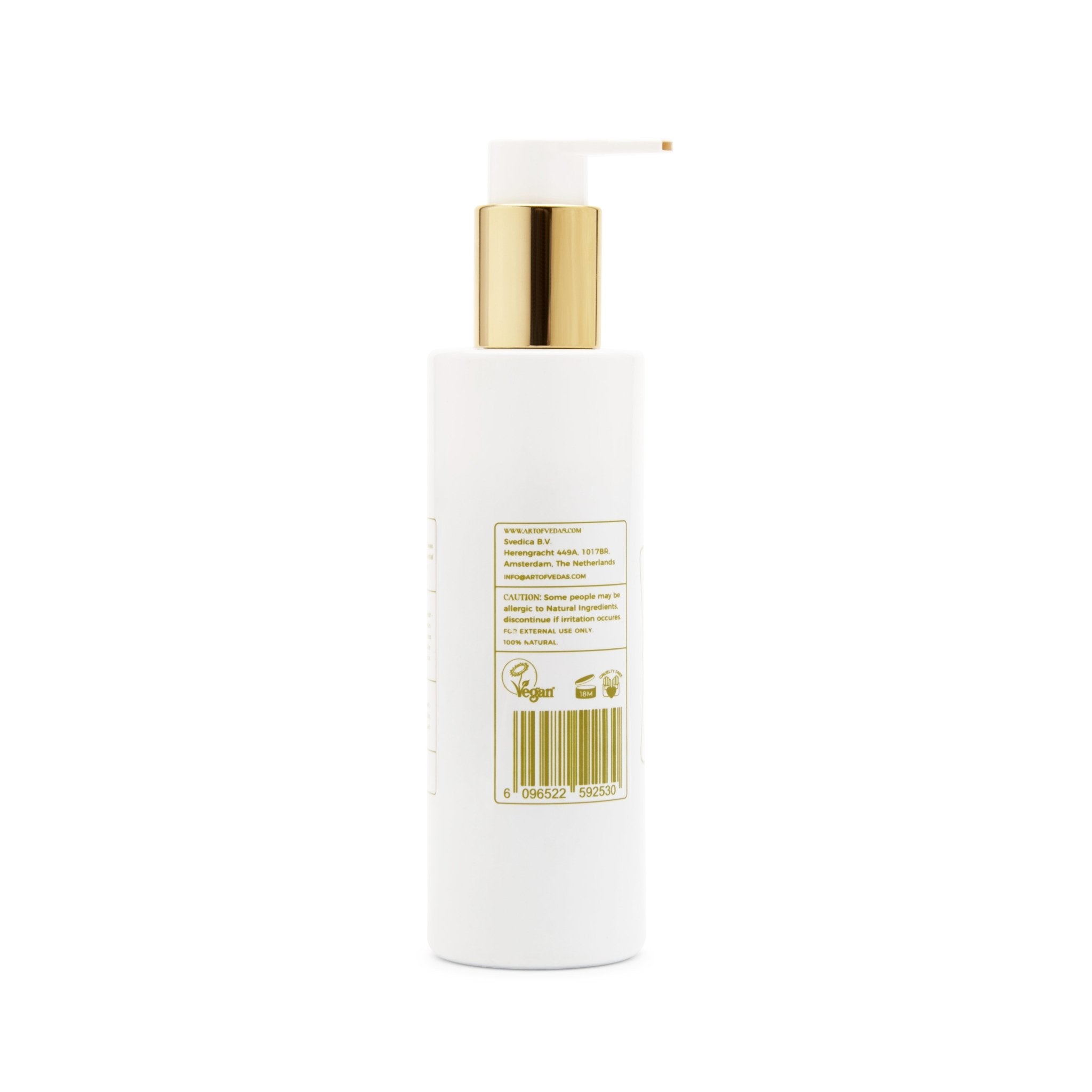 Natural Face Wash with Rose and Olive in a sleek bottle, showcasing its organic ingredients and luxurious packaging.