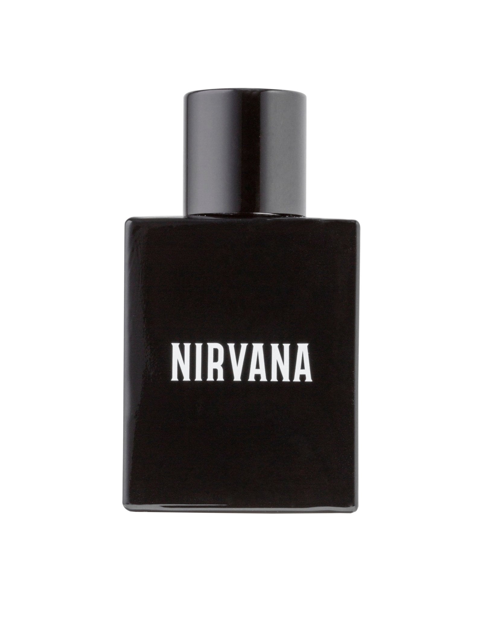 Nirvana Eau de Parfum bottle showcasing its elegant design and luxurious musky fragrance.