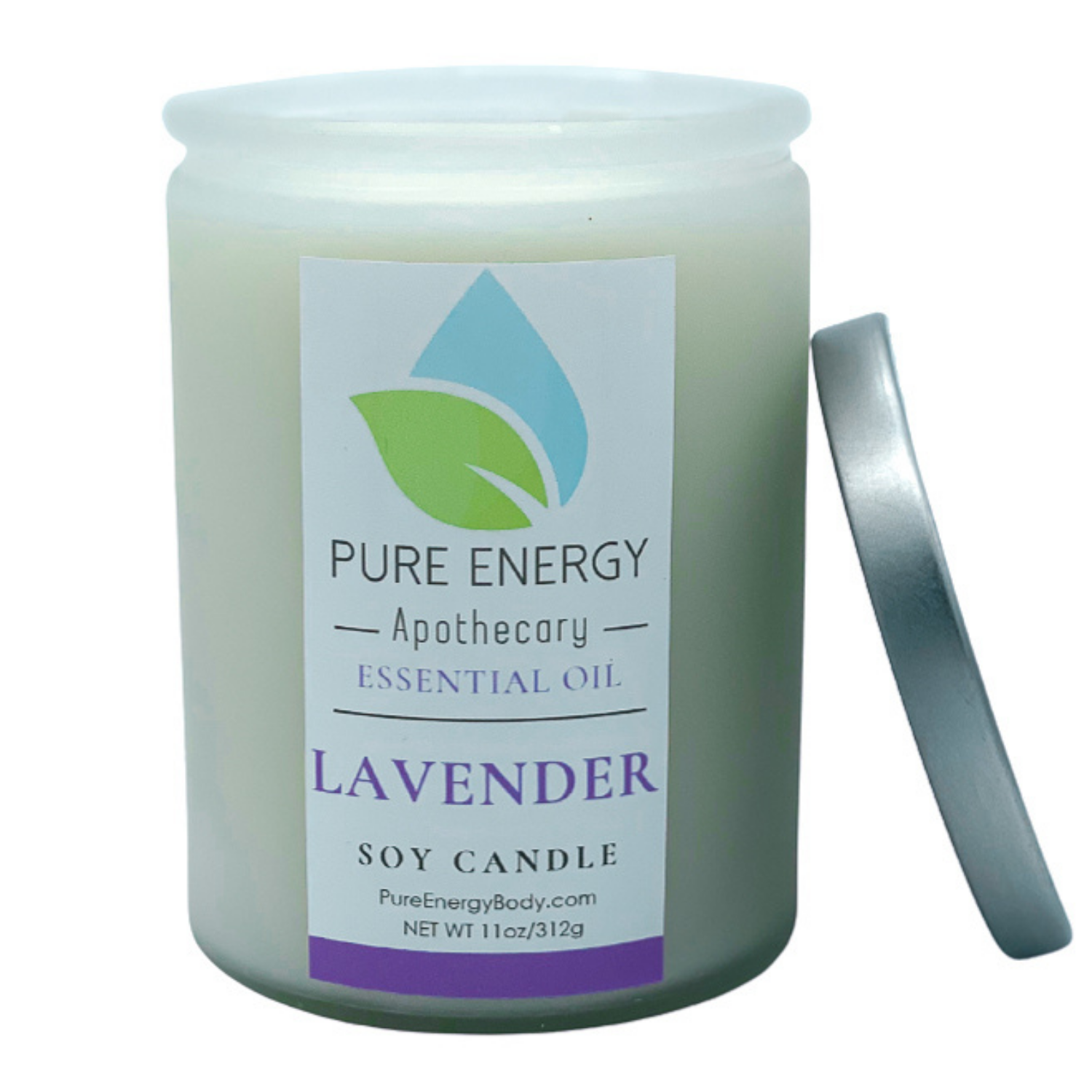 Nourishing Balance Bundle featuring lavender lotion, soap, and candle in an elegant gift basket.