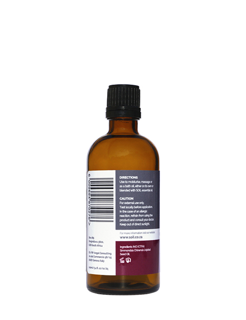 30ml bottle of Organic Jojoba Oil with pipette, showcasing its purity and organic certification.