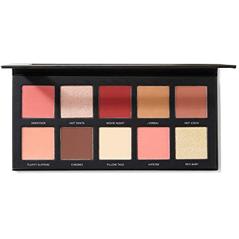 LaRoc Cosmetics Pro Pyjama Party Eyeshadow Palette featuring vibrant colors and a mix of matte and shimmer finishes.