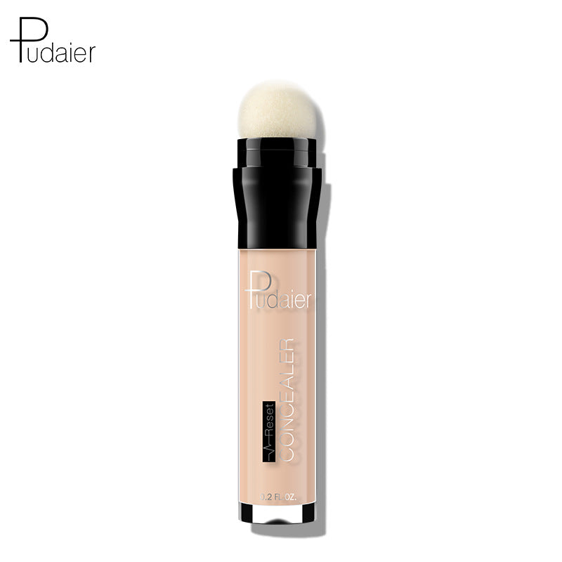 Pudaier New Eraser Concealer Pen designed for covering dark circles and spots, featuring a sleek pen design for easy application.