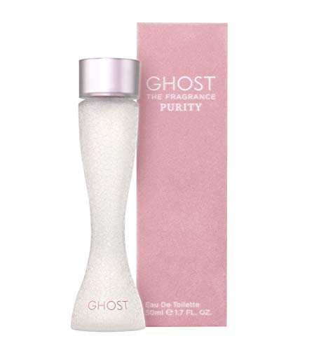 Ghost Purity Eau de Toilette bottle with elegant design, showcasing a light and refreshing fragrance.