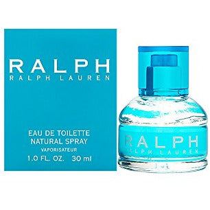 Ralph Eau de Toilette by Ralph Lauren in an elegant bottle with vibrant colors, showcasing its modern design.