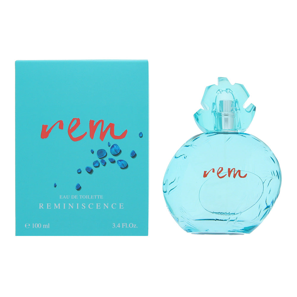 Rem Eau de Toilette bottle with elegant design, showcasing its luxurious fragrance.