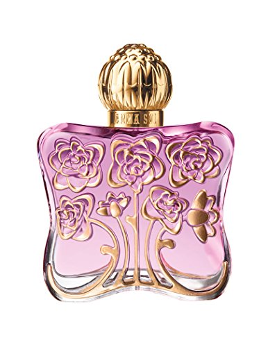 Romantica Eau de Toilette by Anna Sui in an elegant floral-themed bottle, showcasing its romantic essence.