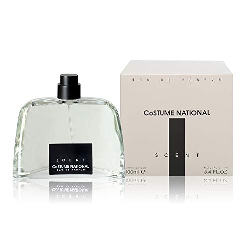 Bottle of Costume National Scent Eau de Parfum showcasing its elegant design and luxurious fragrance.