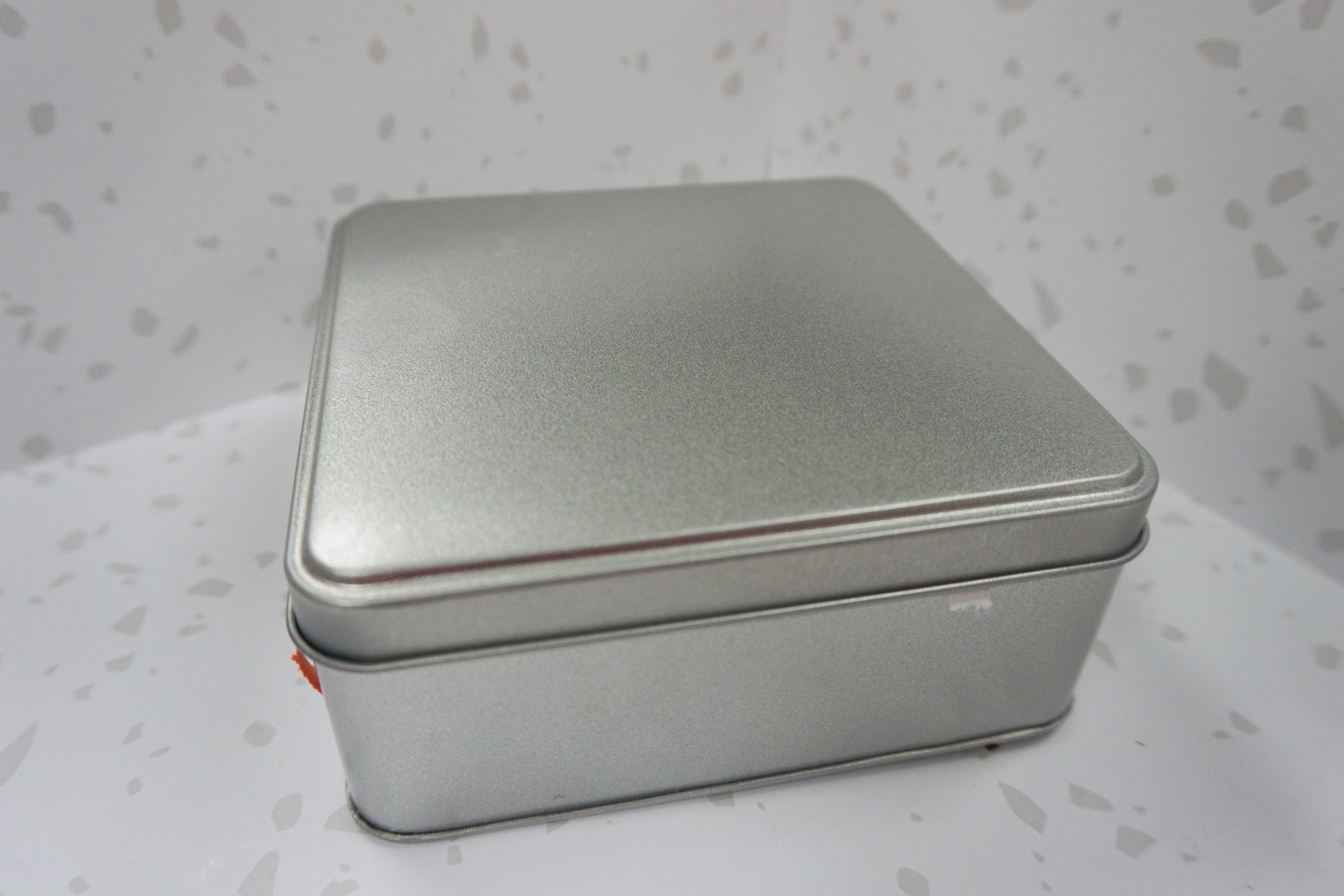 A set of three Seconds Travel/Storage Tins in various sizes, showcasing their sleek design and functionality for bar product storage.