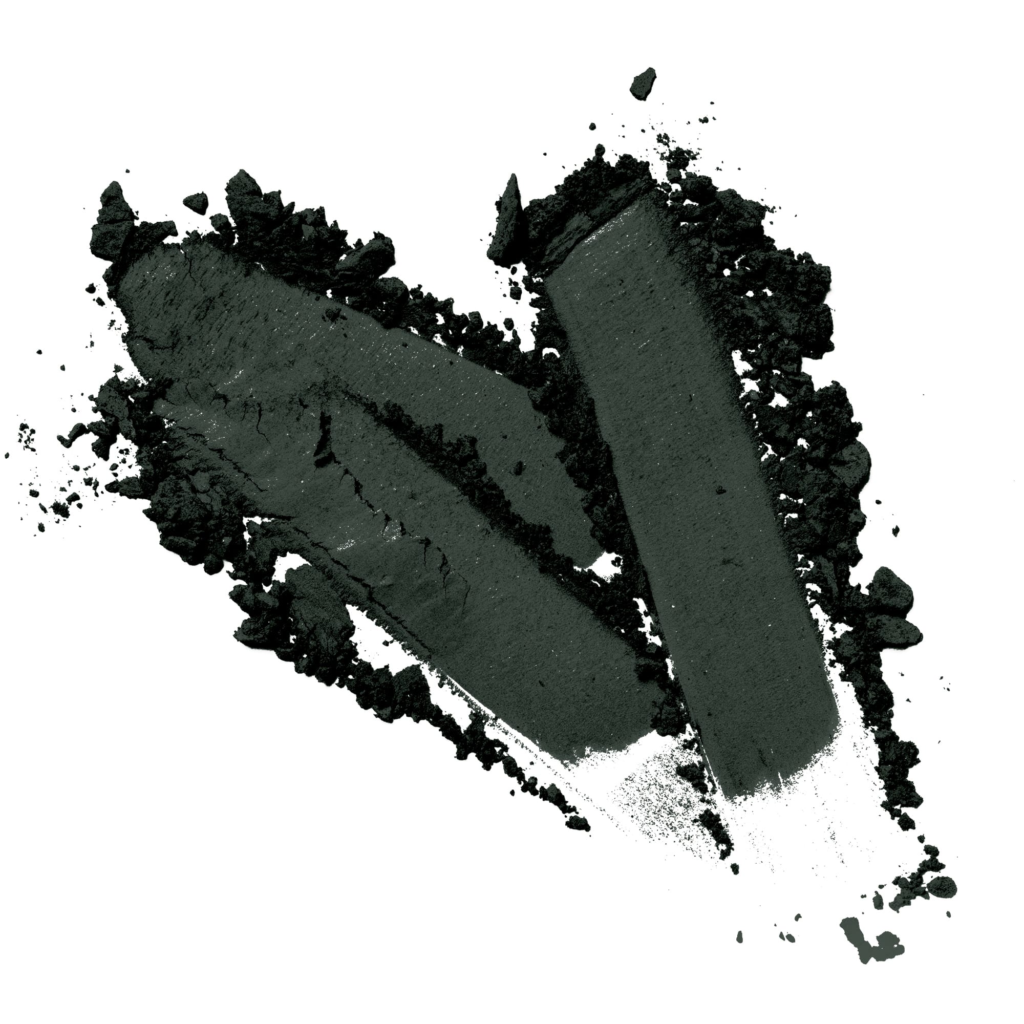 A close-up of Secretive talc-free shadow showcasing its silky texture and shimmering shades in a compact.