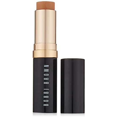 Bobbi Brown Skin Foundation Stick in Honey, showcasing its creamy texture and convenient stick format.