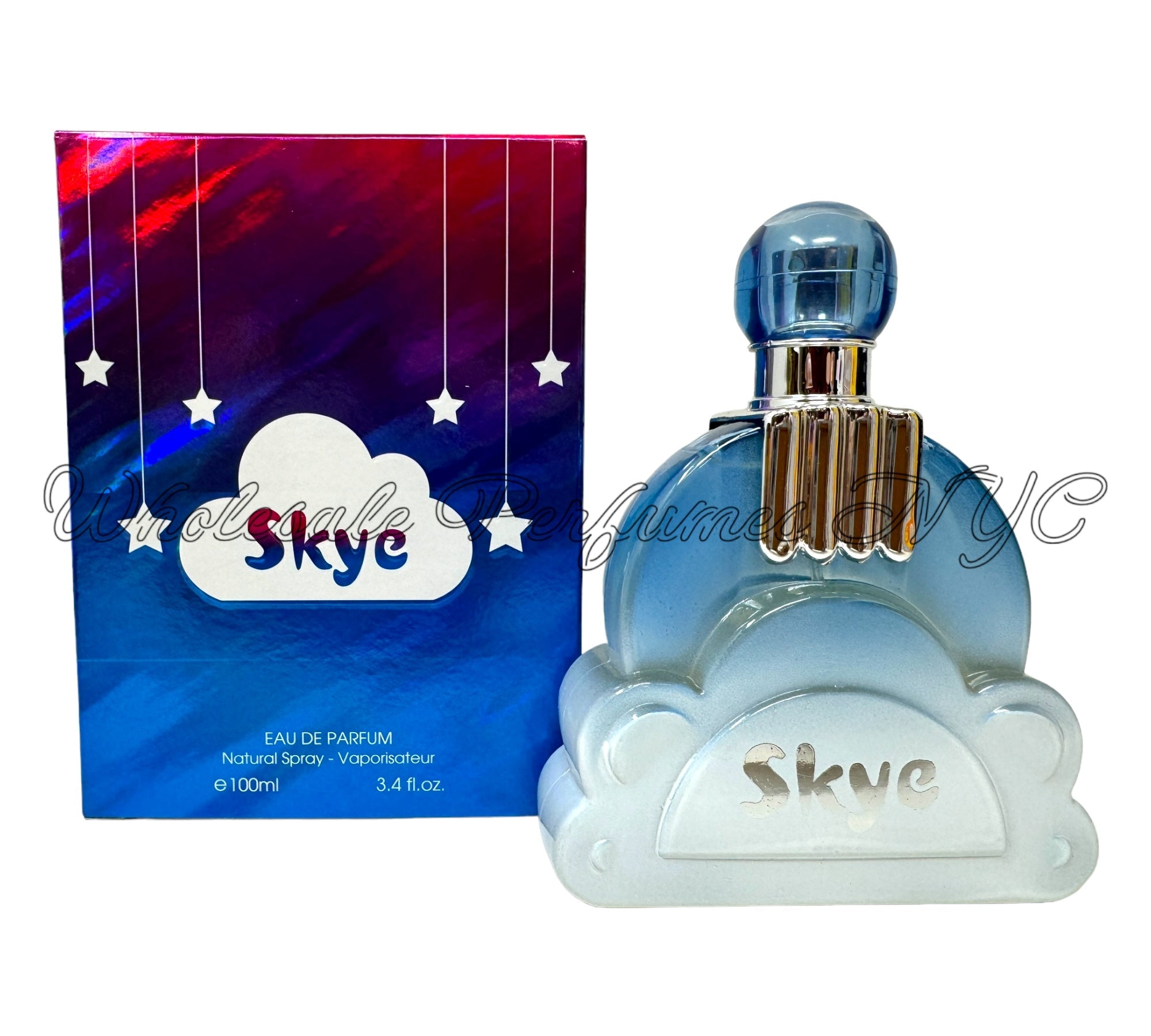 Skye for Women Eau de Parfum Spray 3.4oz bottle, elegantly designed with a sophisticated look, perfect for gifting or personal use.