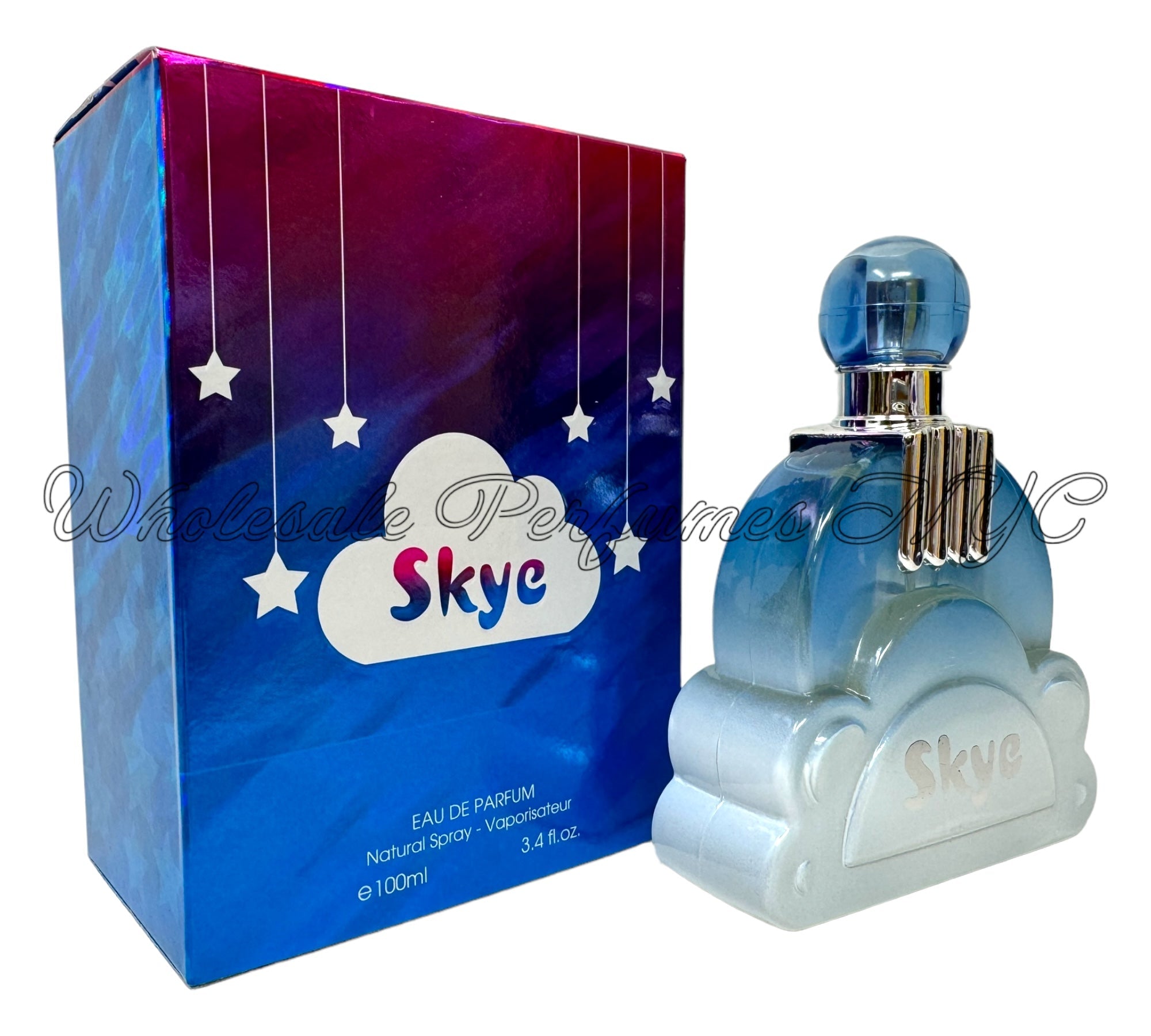 Skye for Women Eau de Parfum Spray 3.4oz bottle, elegantly designed with a sophisticated look, perfect for gifting or personal use.