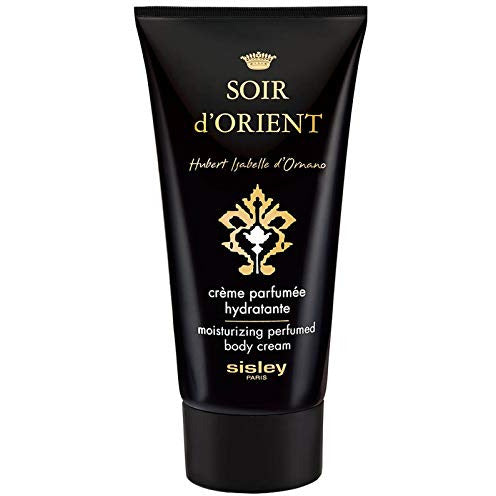 Sisley Soir D'Orient Body Lotion in an elegant bottle, showcasing its luxurious design and rich texture.