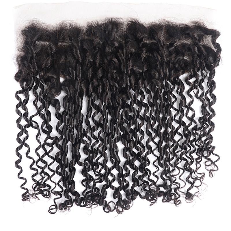 Super Double Drawn 12A Grade Luxury Curl Bundles with closures and frontals, showcasing beautiful curls and high-quality Swiss lace.