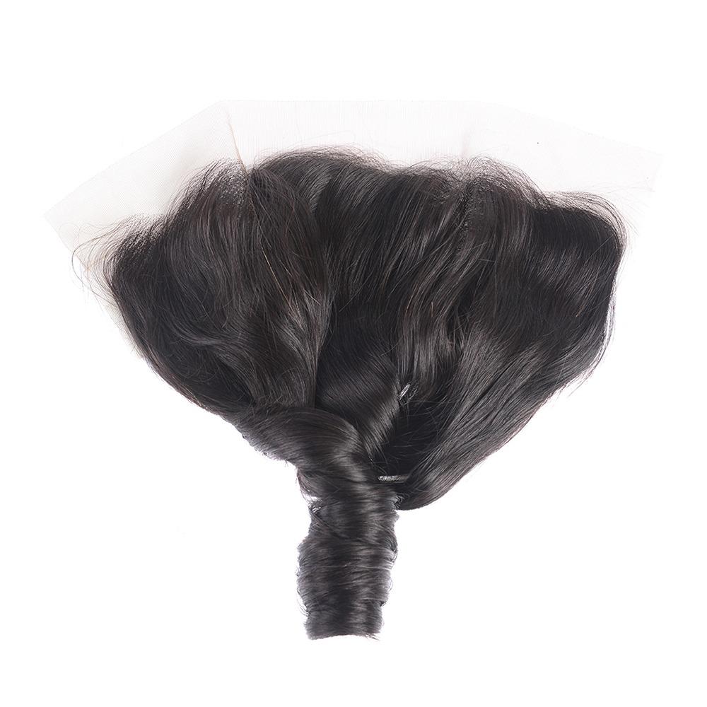 Super Double Drawn 12A Grade Romance Curl Bundles with Closures and Frontals, showcasing luxurious curls and high-quality lace.