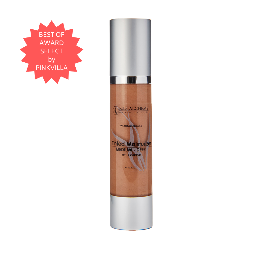 A tube of Tinted Moisturizer BB Cream designed for normal to dry skin, showcasing its lightweight formula and SPF protection.