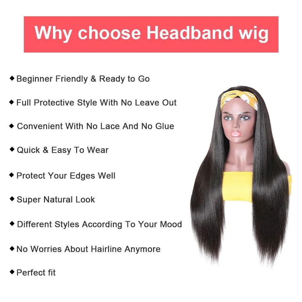 U Part Wig Straight Hair in natural black, showcasing long Brazilian Remy hair with a sleek texture, perfect for black women.