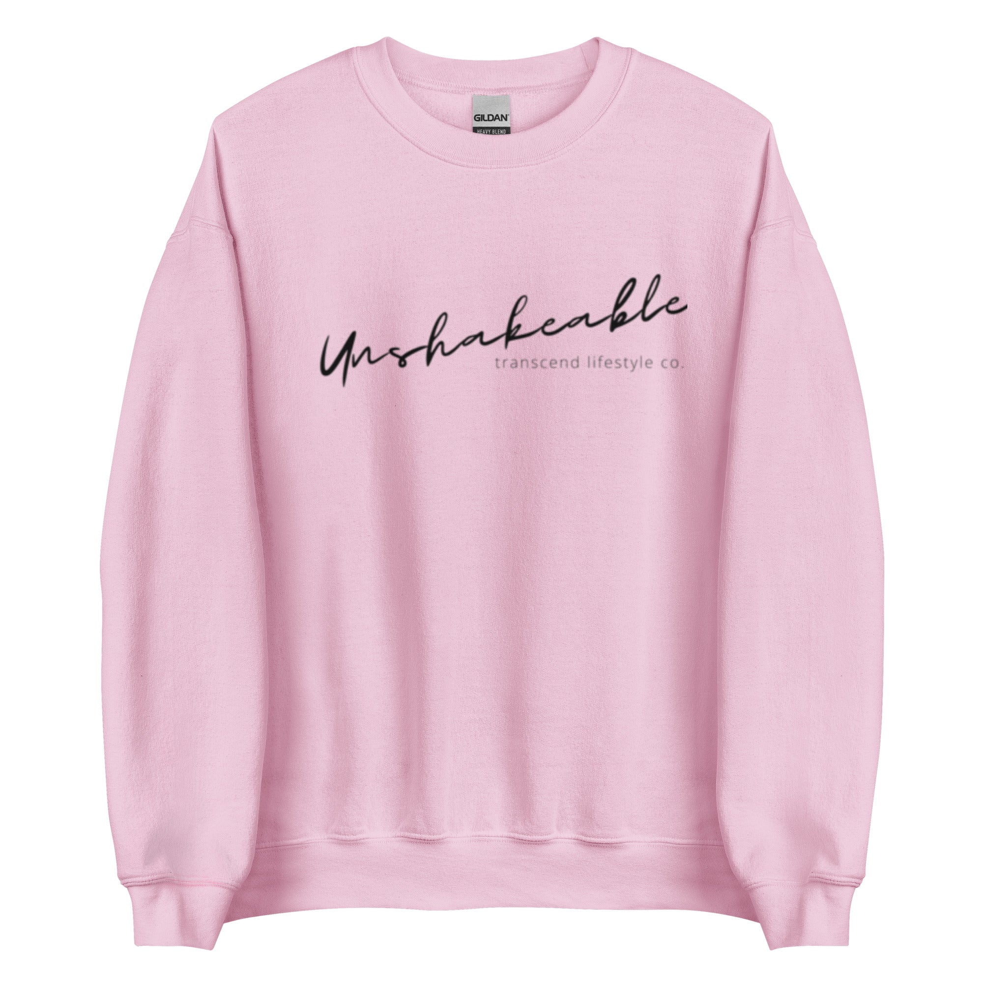 Unshakeable Unisex Pullover in various colors, showcasing its soft fabric and classic fit design.