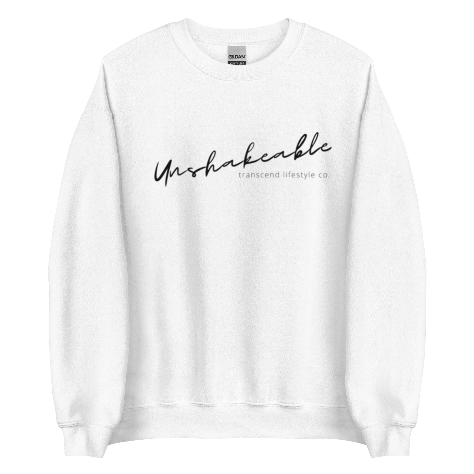 Unshakeable Unisex Pullover in various colors, showcasing its soft fabric and classic fit design.