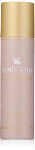 Gloria Vanderbilt Vanderbilt Deodorant Spray in a sleek canister, showcasing its elegant design and branding.