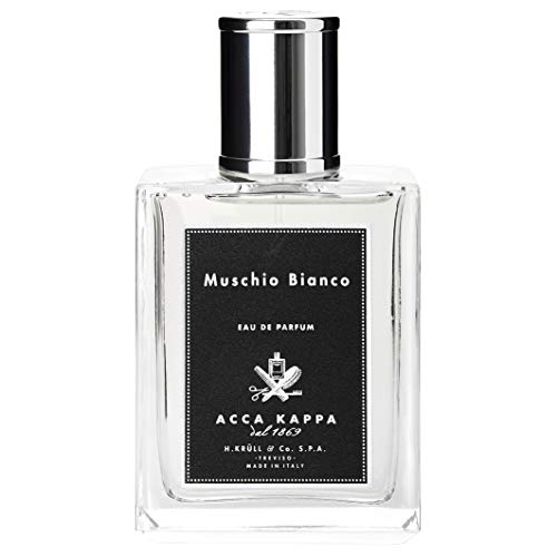 Acca Kappa White Moss Eau de Parfum bottle with elegant design, showcasing its luxurious fragrance.