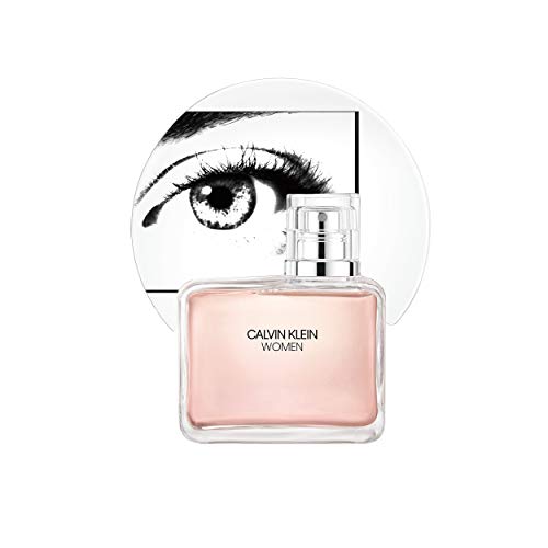 Calvin Klein Women Eau de Parfum in an elegant bottle, showcasing a floral woody musk fragrance designed for modern women.