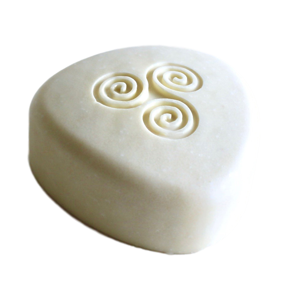 Ocean Breeze Sea Salt Soap bar with floral, woody, and citrus scents, handcrafted in a small batch for gentle cleansing.