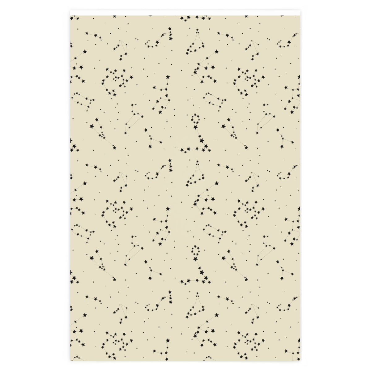 Space Constellations Wrapping Paper featuring vibrant celestial designs on premium gloss paper.