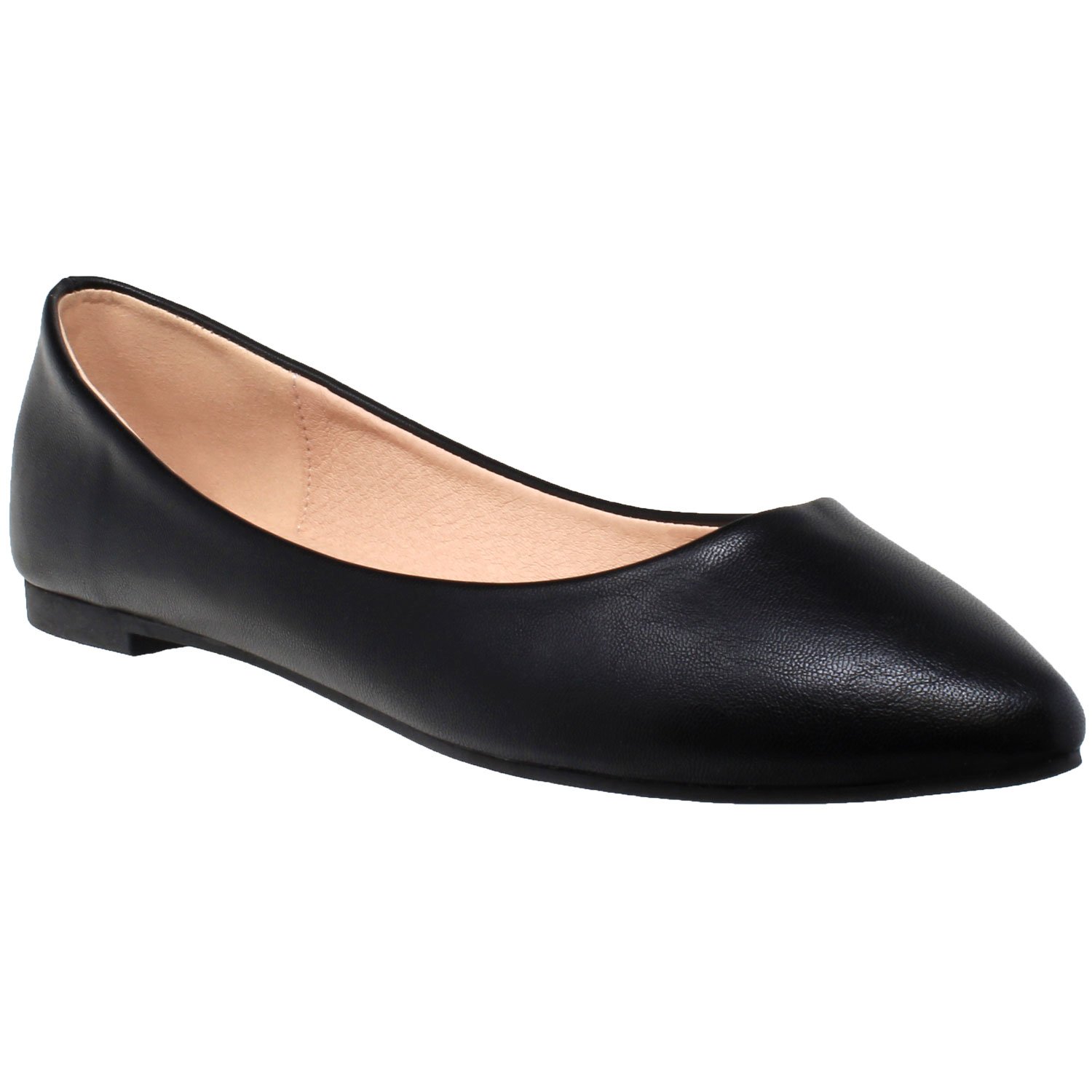 Main Pointed Toe Ballet Flat image