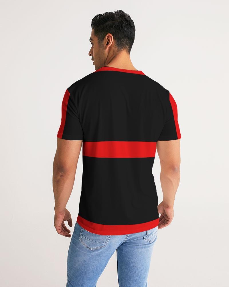 Fashion Wakerlook Men's Tee showcasing premium fabric, crew neck design, and topstitch seam detailing, perfect for casual or dressy occasions.