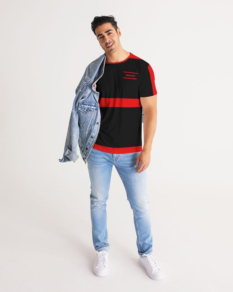 Fashion Wakerlook Men's Tee showcasing premium fabric, crew neck design, and topstitch seam detailing, perfect for casual or dressy occasions.