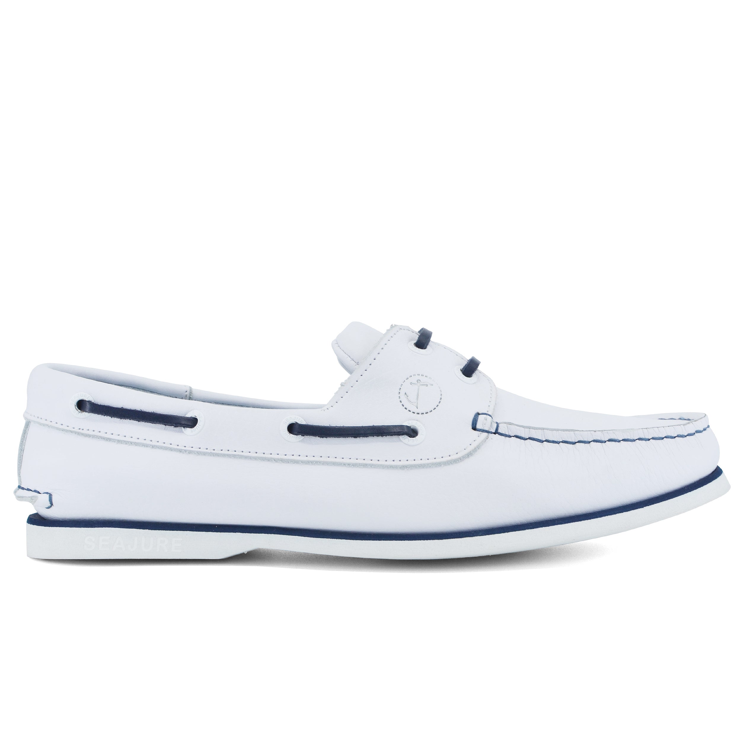 Men Boat Shoe Sauvage featuring high-quality leather, natural rubber sole, and elegant nautical design, perfect for boating and casual wear.