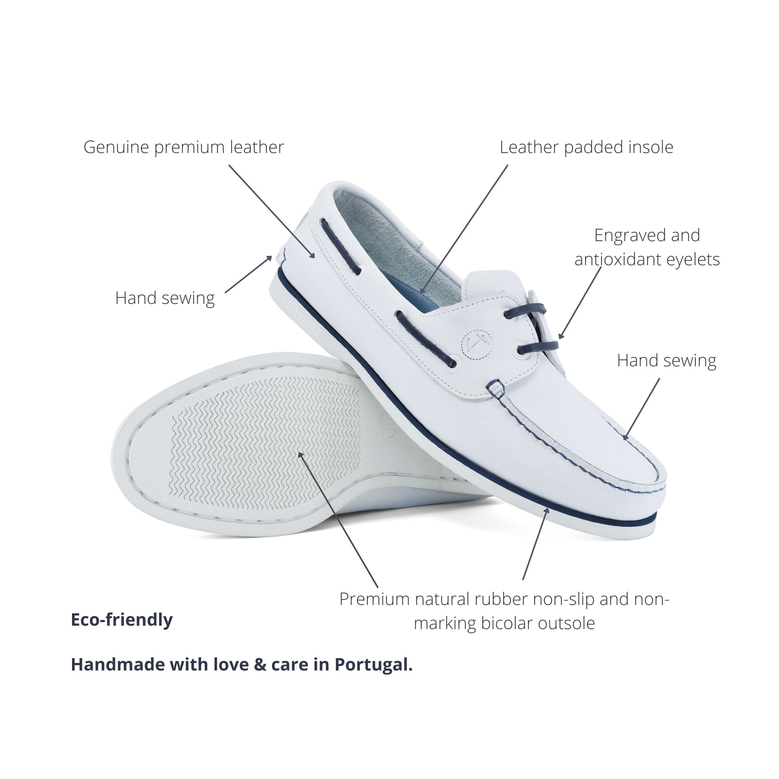 Men Boat Shoe Sauvage featuring high-quality leather, natural rubber sole, and elegant nautical design, perfect for boating and casual wear.