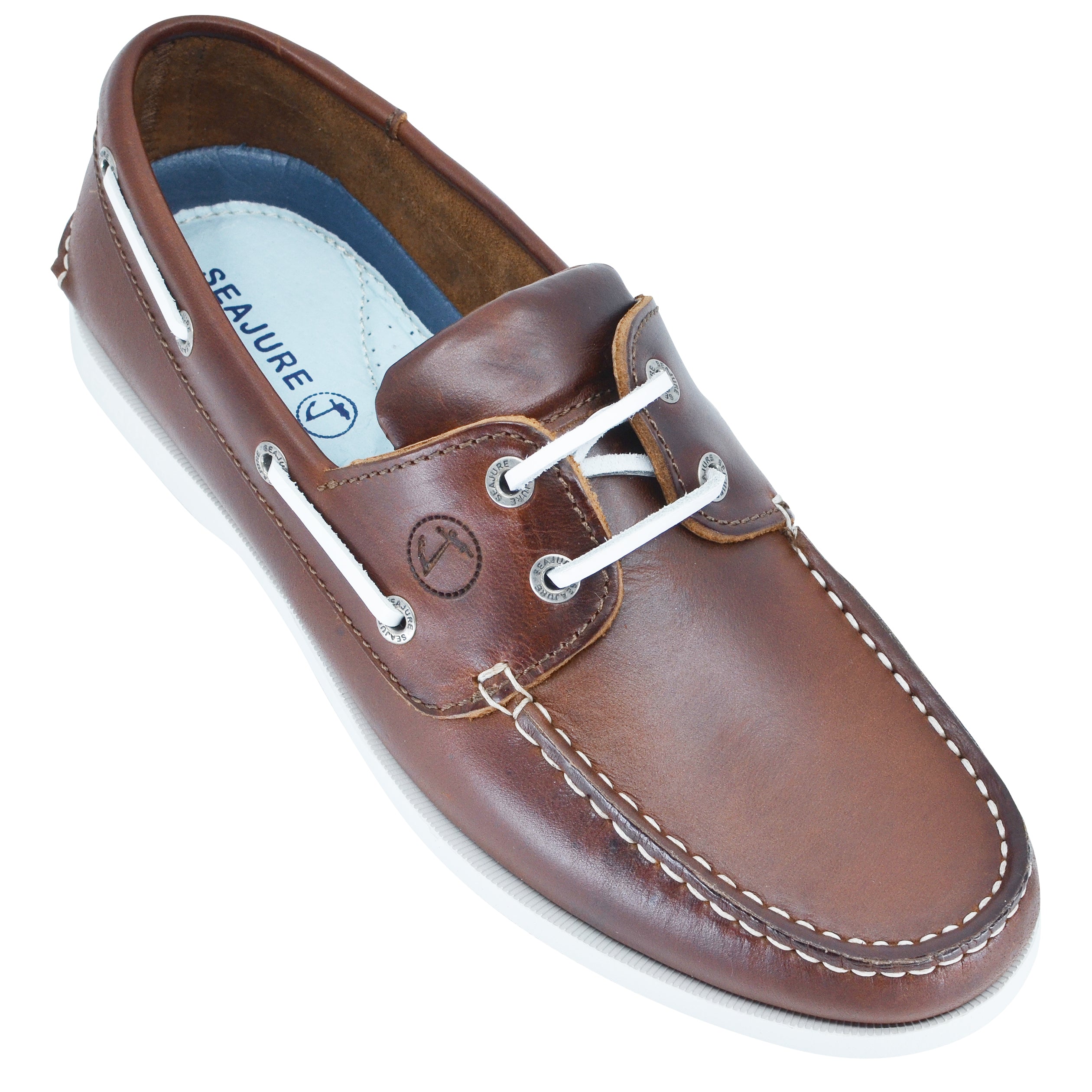 Silistar Men Boat Shoe showcasing elegant design and high-quality leather, perfect for nautical adventures.