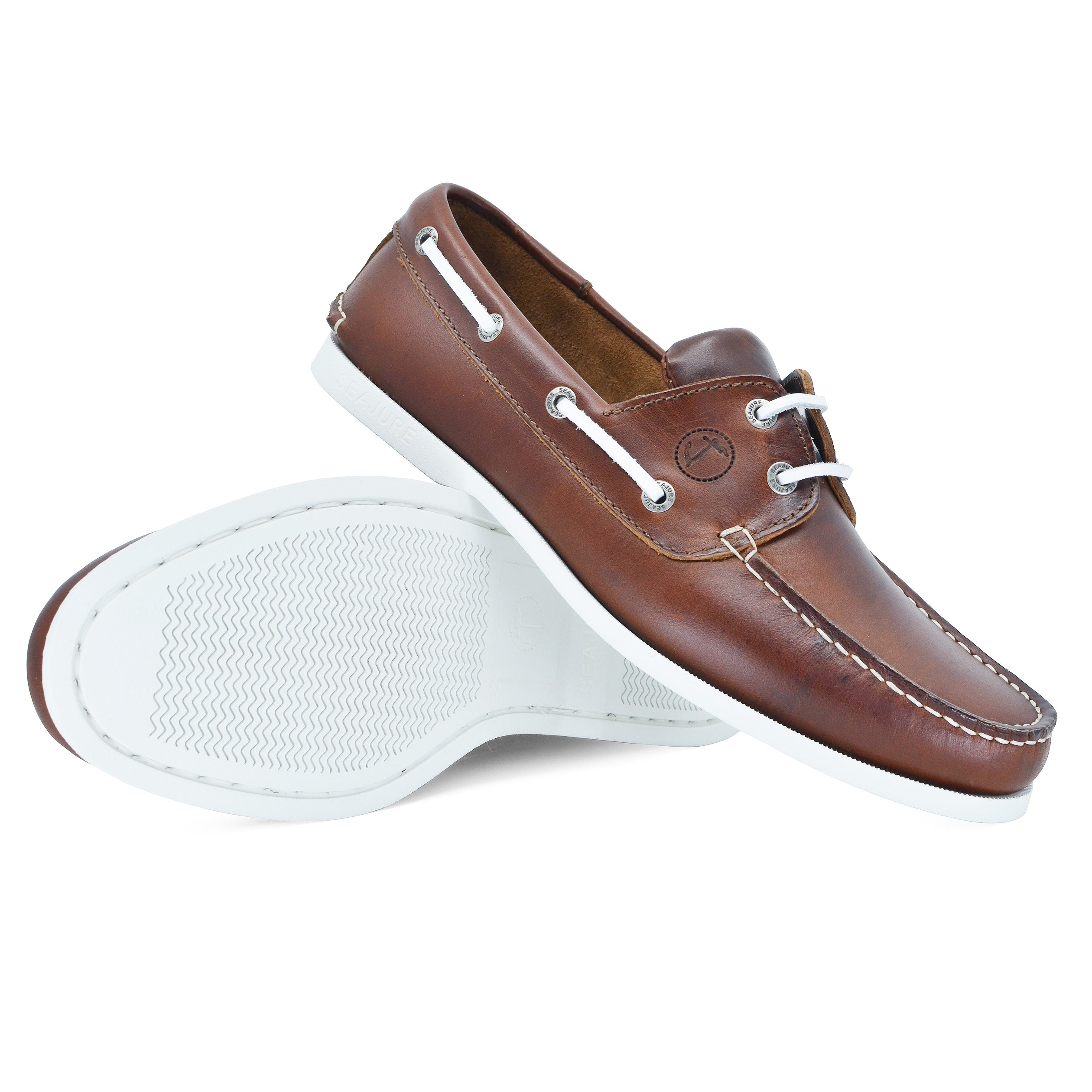 Silistar Men Boat Shoe showcasing elegant design and high-quality leather, perfect for nautical adventures.