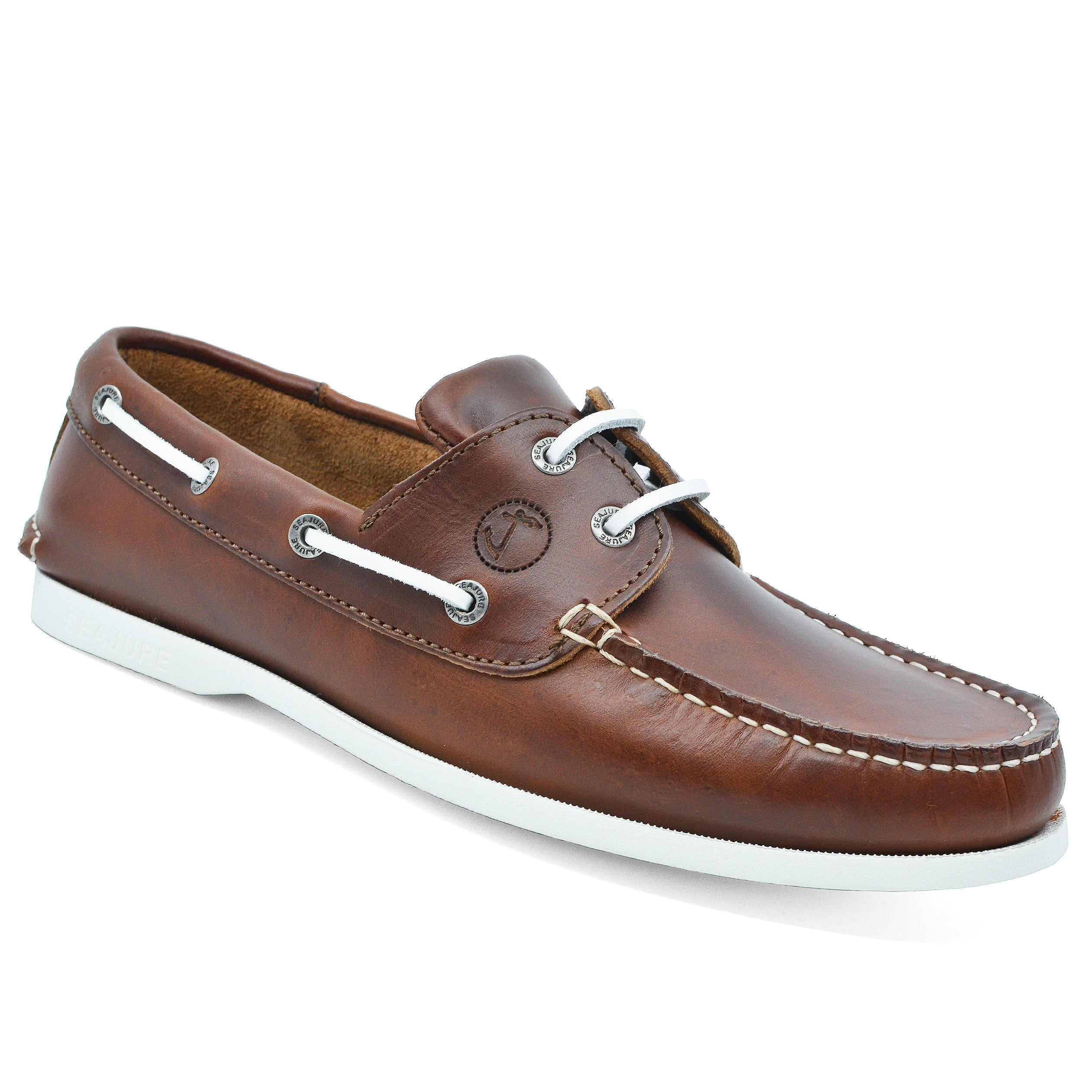 Silistar Men Boat Shoe showcasing elegant design and high-quality leather, perfect for nautical adventures.